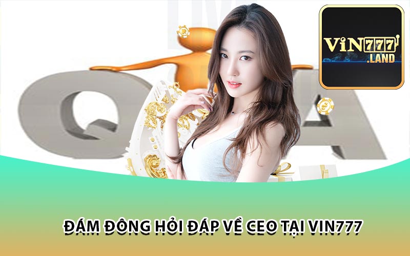 Đám đông Hỏi Đáp về CEO tại Vin777